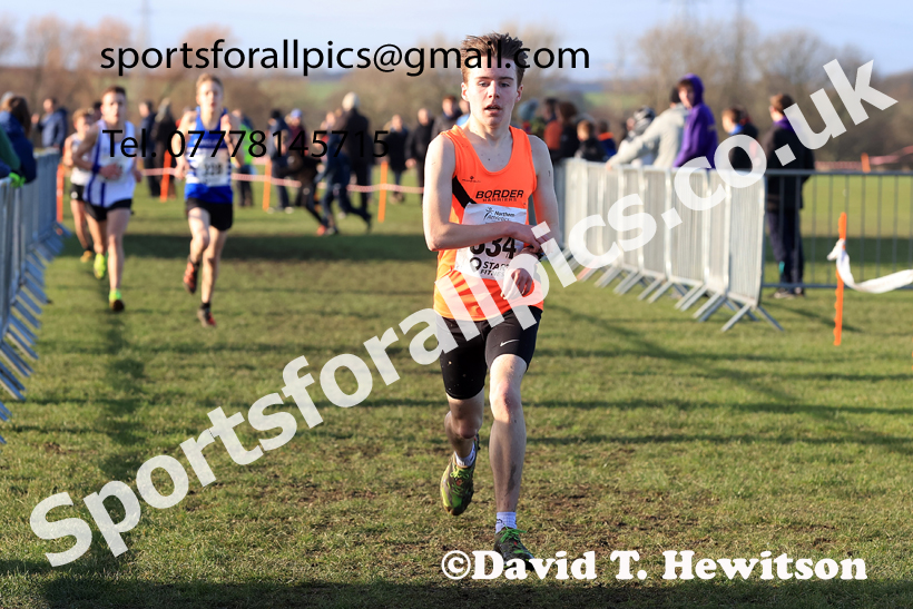 Boys Under-15s 2026 Northern Cross Country Champs., Pontefract Racecourse, Pontefract. Photo: David T. Hewitson/Sports for All Pics